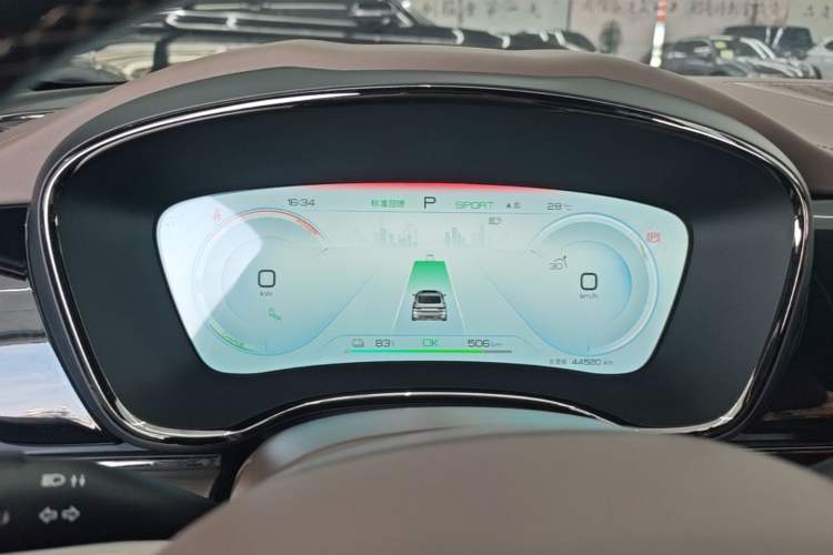 Used BYD Han 2023 EV Champion Edition 605KM Front-Drive Premium Model Instrument Cluster