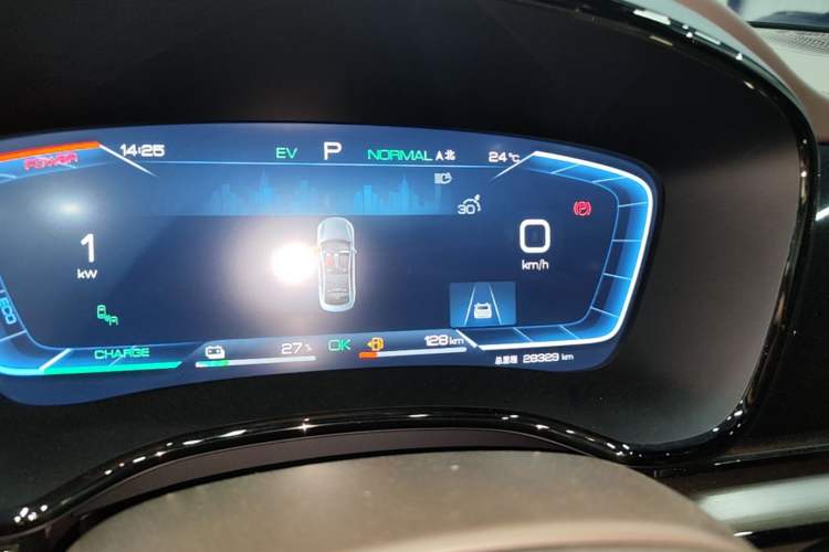 Used BYD Han 2023 DM-i Champion Edition 121KM Prestige Model Instrument Cluster