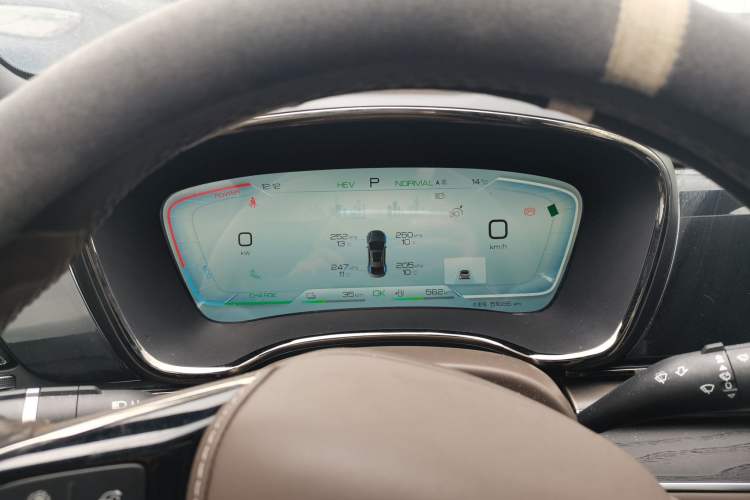 Used BYD Han 2023 DM-i Champion Edition 121KM Prestige Model Instrument Cluster