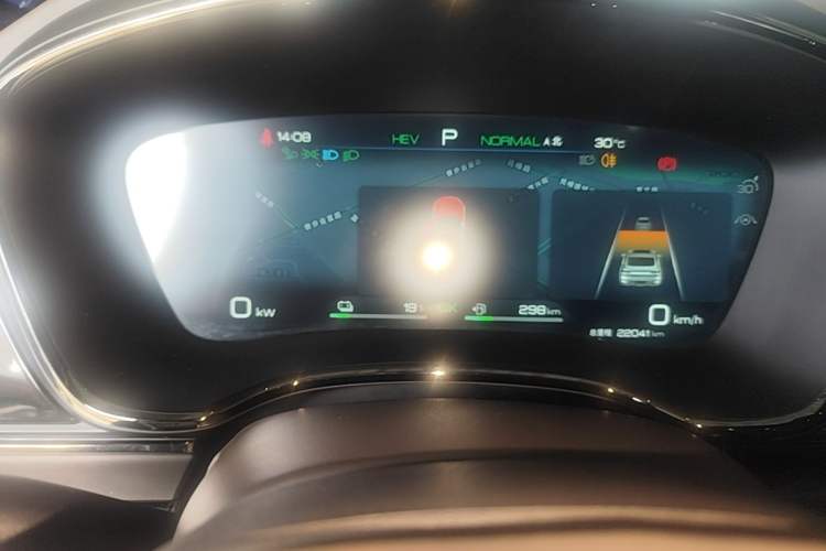 Used BYD Han 2023 DM-i Champion Edition 121KM Prestige Model Instrument Cluster