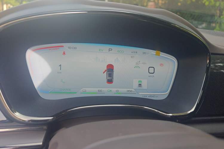 Used BYD Han 2023 DM-i Champion Edition 121KM Prestige Model Instrument Cluster