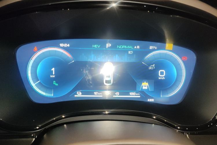 Used BYD Han 2023 DM-i Champion Edition 121KM Prestige Model Instrument Cluster