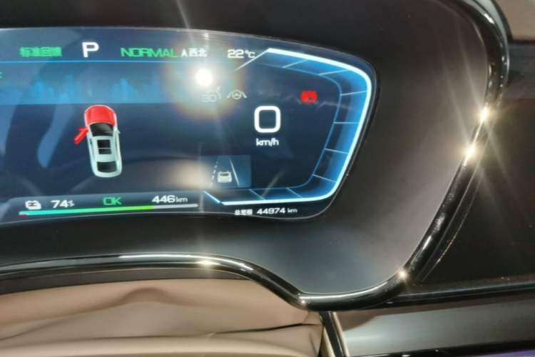 Used BYD Han 2023 EV Champion Edition 605KM Front-Drive Premium Model Instrument Cluster