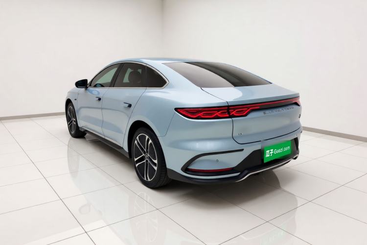Used BYD Han 2023 EV Champion Edition 605KM Front-Drive Premium Model Rear Left 45 Deg
