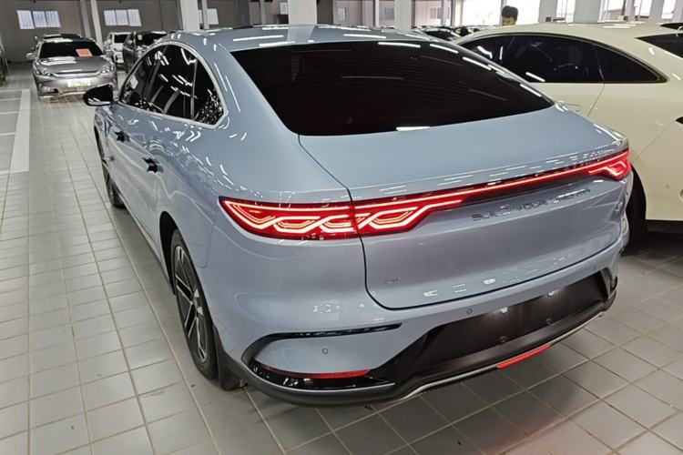 Used BYD Han 2023 EV Champion Edition 605KM Front-Drive Premium Model Rear Left 45 Deg