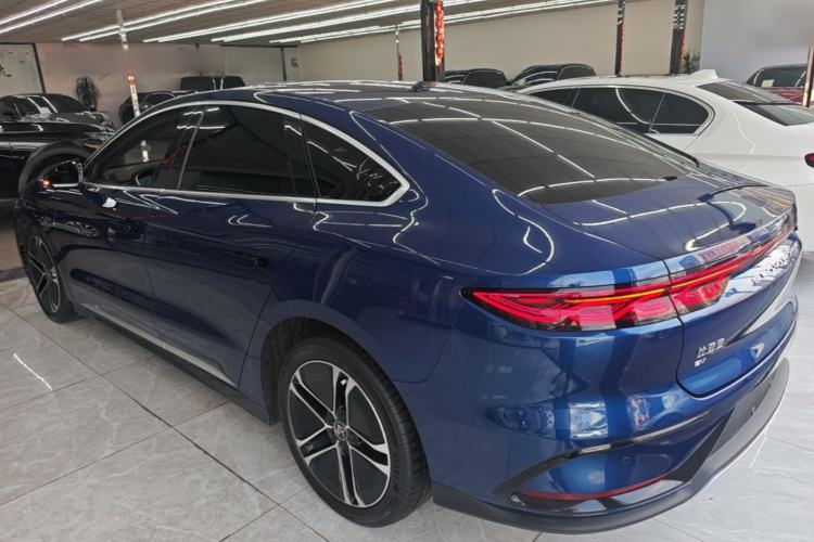 Used BYD Han 2023 EV Champion Edition 605KM Front-Drive Premium Model Rear Left 45 Deg
