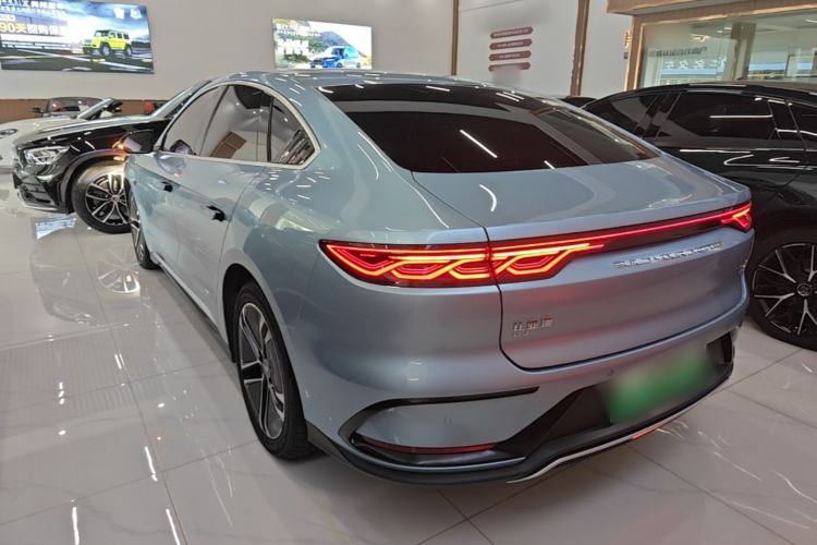 Used BYD Han 2023 EV Champion Edition 605KM Front-Drive Premium Model Rear Left 45 Deg