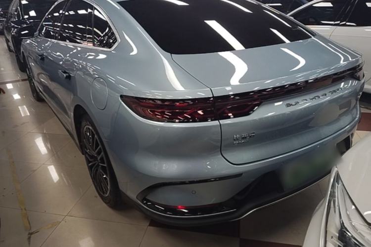 Used BYD Han 2023 DM-i Champion Edition 121KM Prestige Model Rear Left 45 Deg