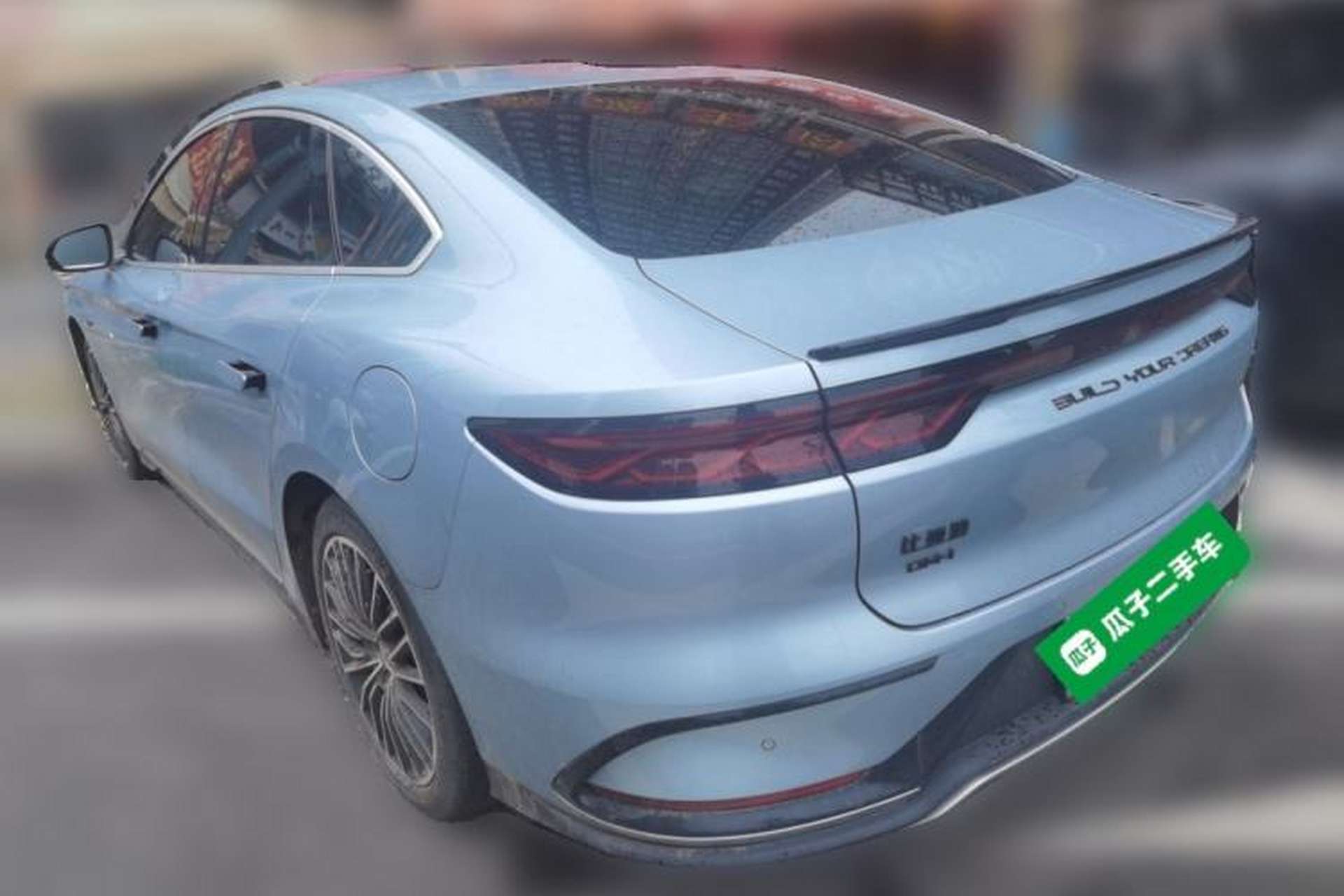 Used BYD Han 2023 DM-i Champion Edition 121KM Prestige Model Rear Left 45 Deg