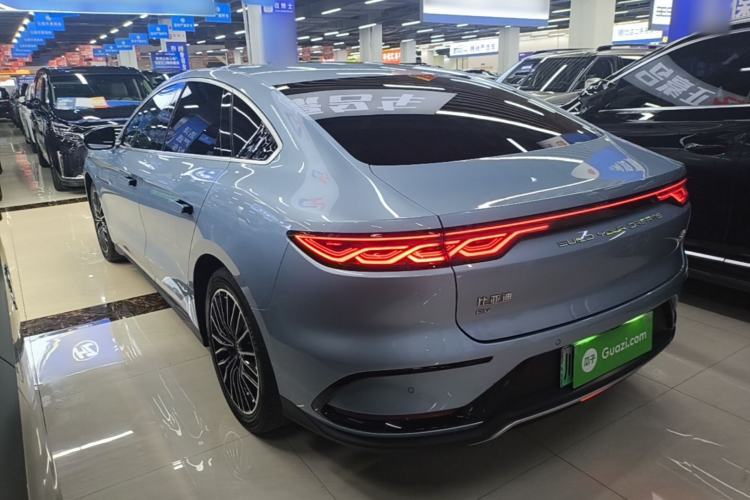 Used BYD Han 2023 EV Champion Edition 506KM Front-Wheel-Drive Premium Model Rear Left 45 Deg