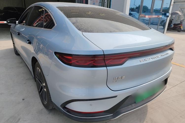 Used BYD Han 2023 EV Champion Edition 605KM Front-Drive Premium Model Rear Left 45 Deg