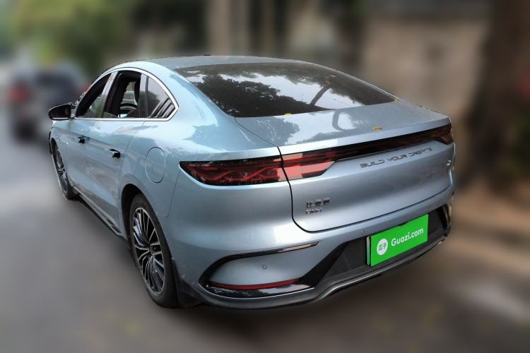 Used BYD Han 2023 DM-i Champion Edition 121KM Prestige Model Rear Left 45 Deg