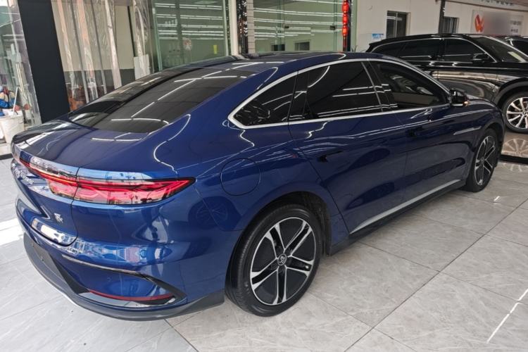 Used BYD Han 2023 EV Champion Edition 605KM Front-Drive Premium Model Rear Right 45 Deg