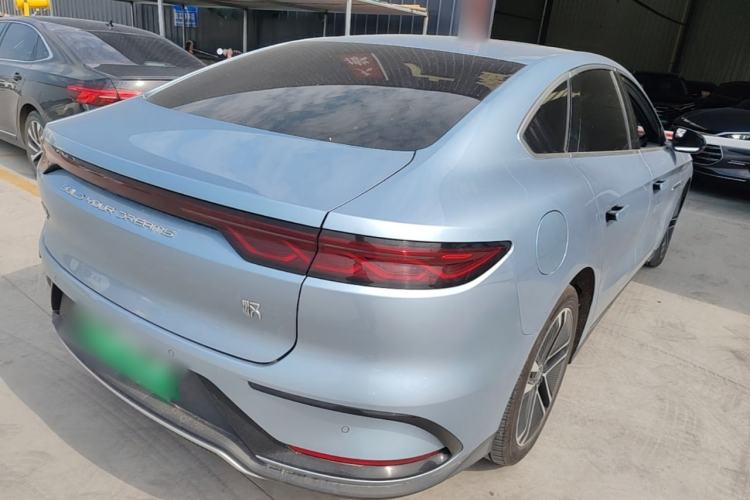 Used BYD Han 2023 EV Champion Edition 605KM Front-Drive Premium Model Rear Right 45 Deg