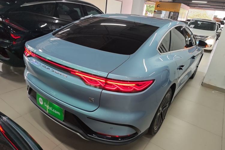 Used BYD Han 2023 EV Champion Edition 605KM Front-Drive Premium Model Rear Right 45 Deg