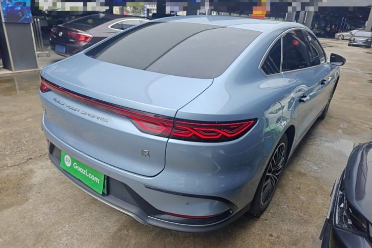 Used BYD Han 2023 DM-i Champion Edition 121KM Prestige Model Rear Right 45 Deg