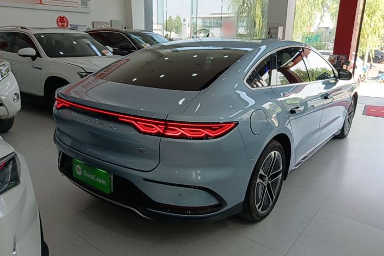 Used BYD Han 2023 EV Champion Edition 605KM Front-Drive Premium Model Rear Right 45 Deg