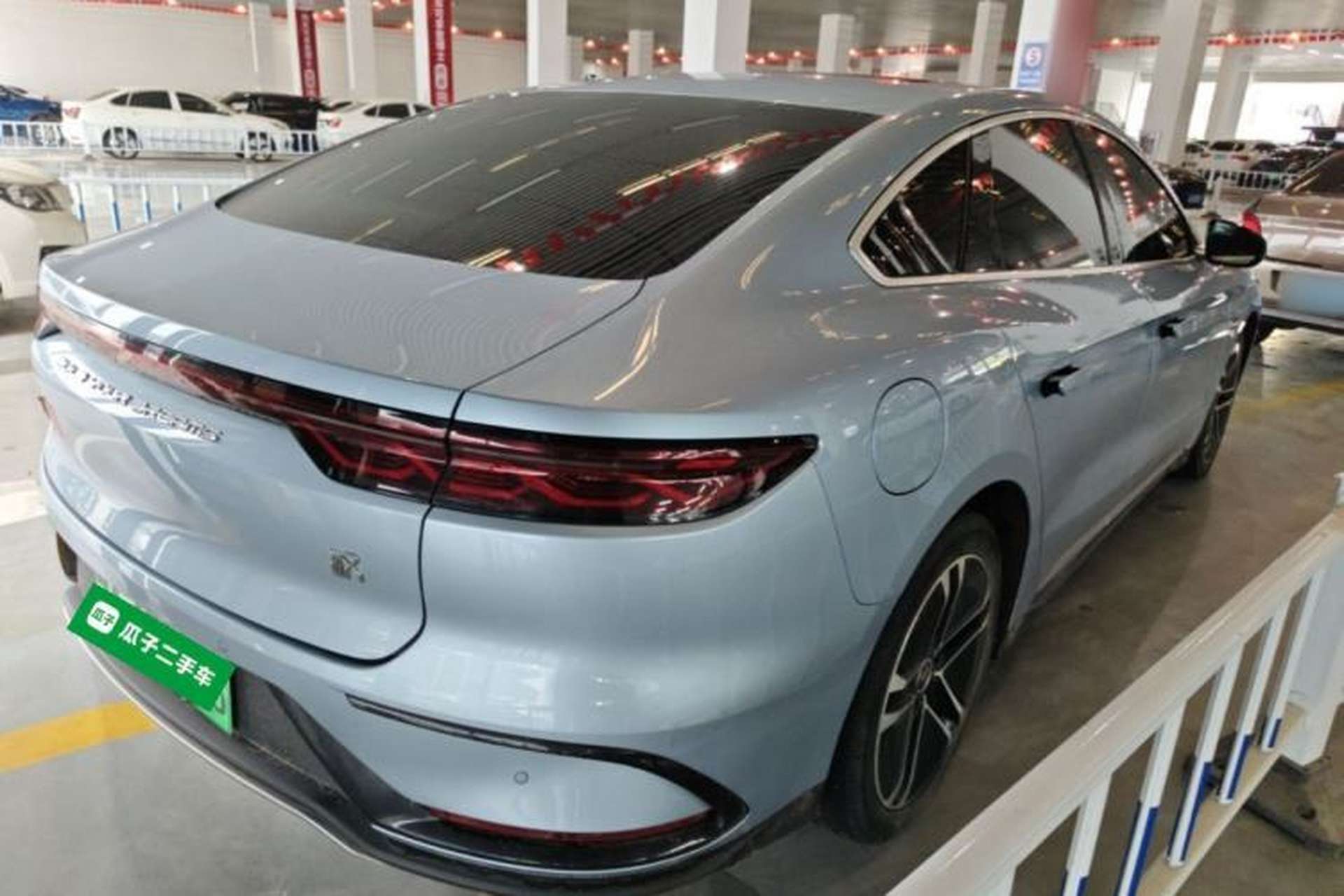 Used BYD Han 2023 EV Champion Edition 605KM Front-Drive Premium Model Rear Right 45 Deg