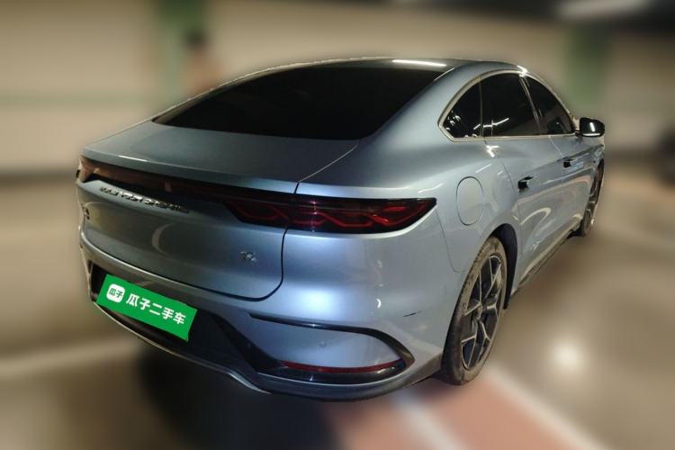 Used BYD Han 2023 DM-i Champion Edition 200KM Premium Model Rear Right 45 Deg