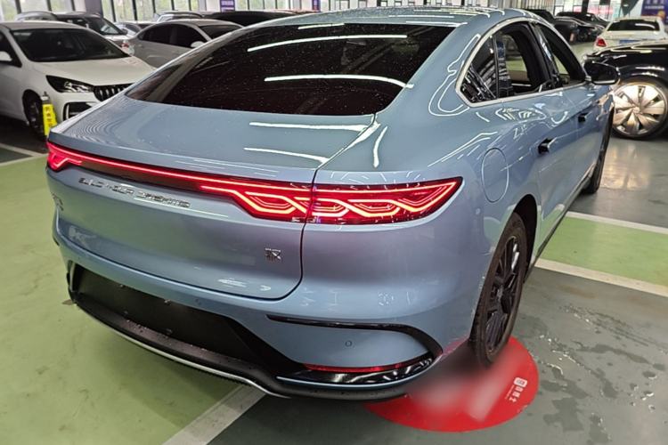 Used BYD Han 2023 DM-i Champion Edition 121KM Elite Model Rear Right 45 Deg