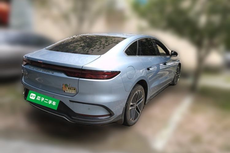 Used BYD Han 2023 EV Champion Edition 605KM Front-Drive Premium Model Rear Right 45 Deg