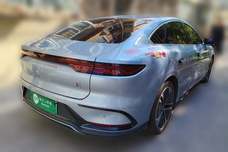 Used BYD Han 2023 EV Champion Edition 605KM Front-Drive Premium Model Rear Right 45 Deg