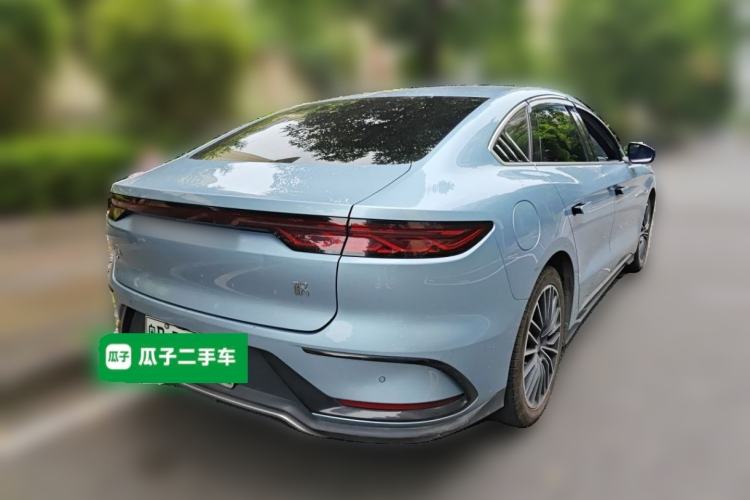 Used BYD Han 2023 EV Champion Edition 506KM Front-Wheel-Drive Premium Model Rear Right 45 Deg
