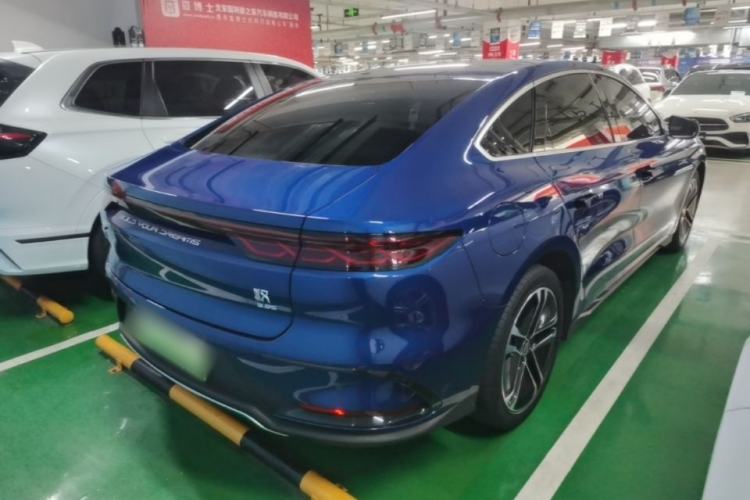 Used BYD Han 2023 EV Champion Edition 605KM Front-Drive Premium Model Rear Right 45 Deg