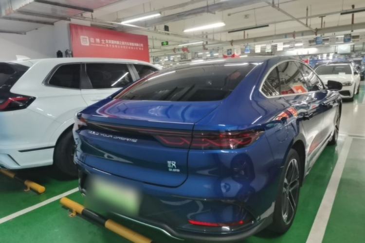 Used BYD Han 2023 EV Champion Edition 605KM Front-Drive Premium Model Rear