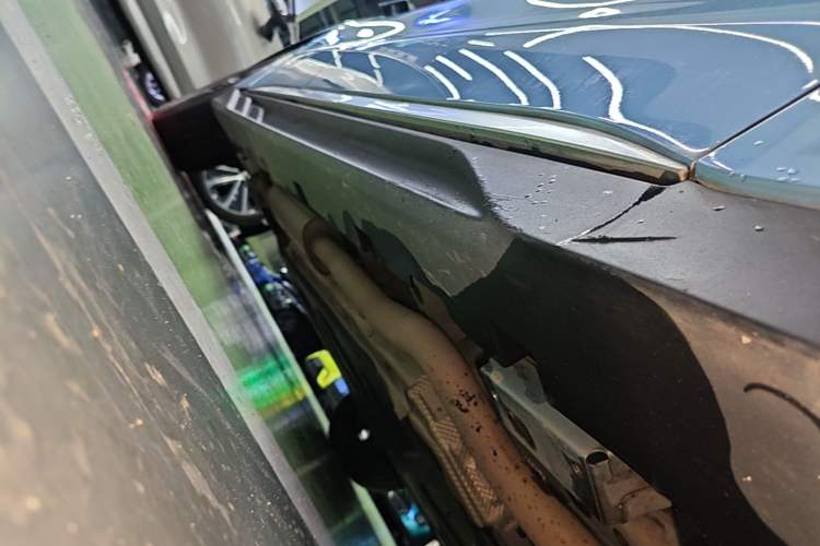 Used BYD Han 2023 DM-i Champion Edition 121KM Elite Model Right Side Sill