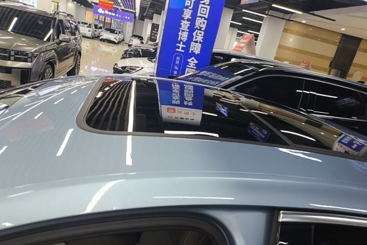Used BYD Han 2023 EV Champion Edition 506KM Front-Wheel-Drive Premium Model Roof