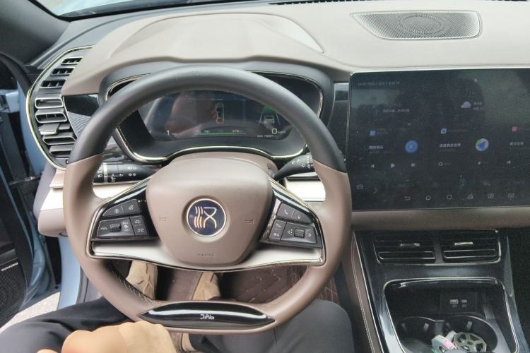 Used BYD Han 2023 EV Champion Edition 605KM Front-Drive Premium Model Steering Wheel