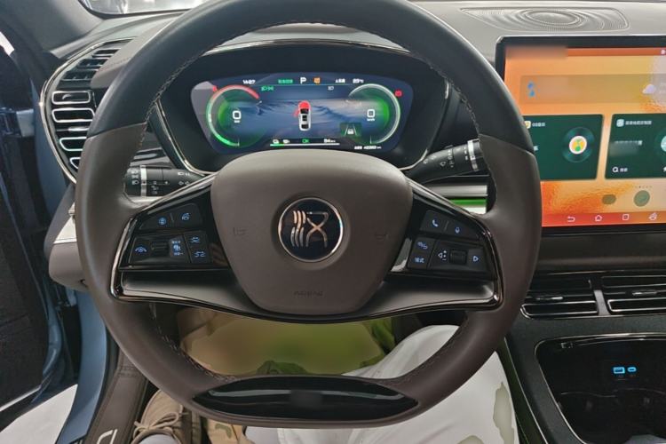 Used BYD Han 2023 EV Champion Edition 506KM Front-Wheel-Drive Premium Model Steering Wheel