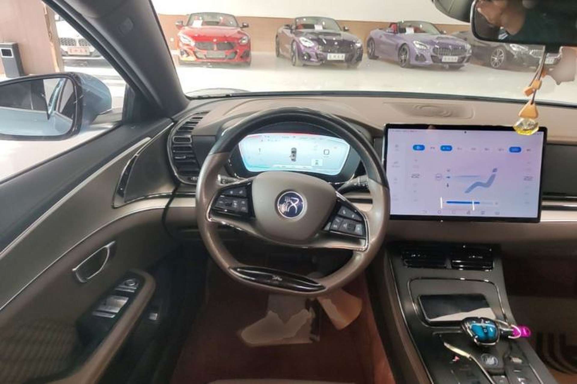 Used BYD Han 2023 EV Champion Edition 605KM Front-Drive Premium Model Steering Wheel