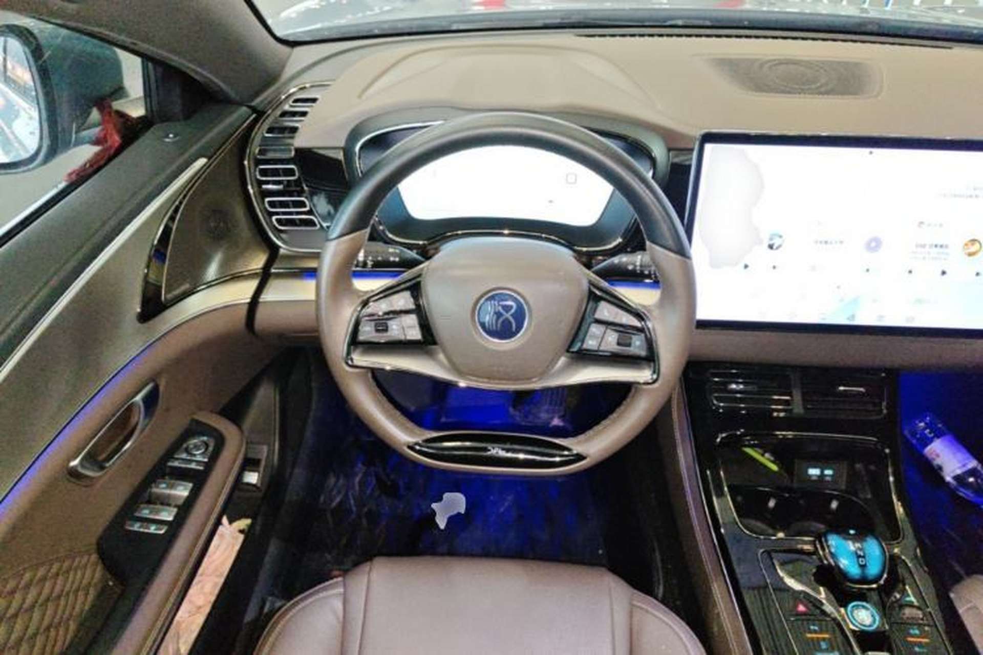 Used BYD Han 2023 EV Champion Edition 605KM Front-Drive Premium Model Steering Wheel