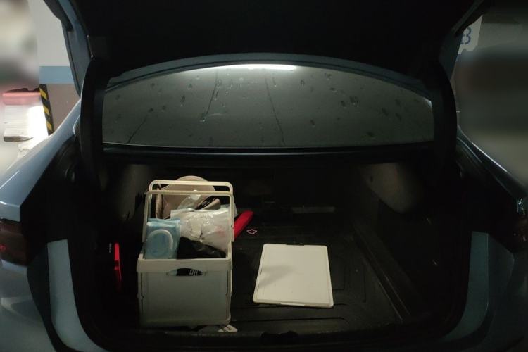 Used BYD Han 2023 EV Champion Edition 715 km Front-Drive Flagship Model Trunk