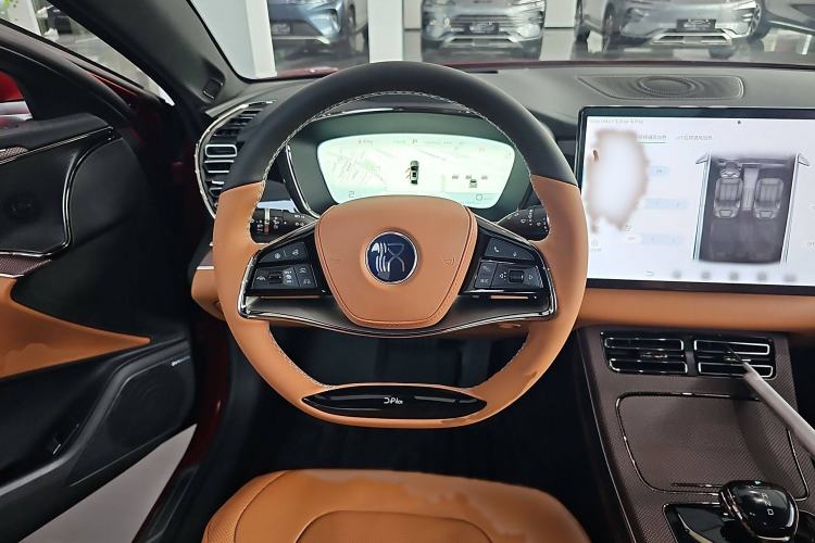 Used BYD Han 2023 EV Champion Edition 610KM All-Wheel-Drive Flagship Model Steering Wheel