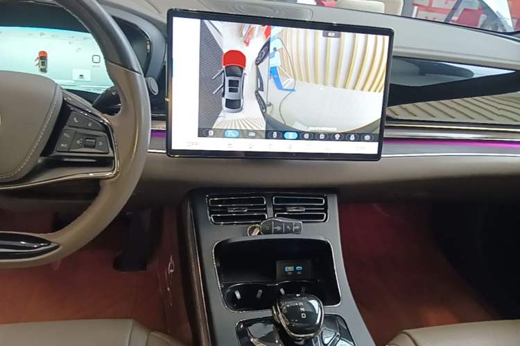 Used BYD Han 2023 DM-i Champion Edition 121KM Prestige Model Audio And AC Panel