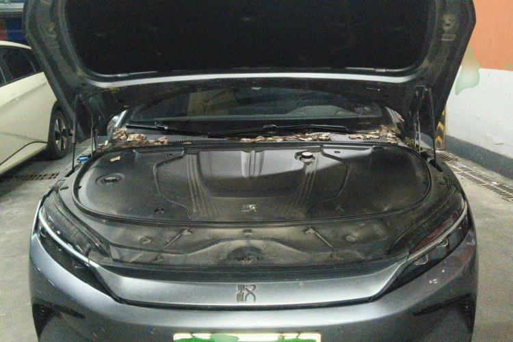 Used BYD Han 2023 EV Champion Edition 506KM Front-Wheel-Drive Premium Model Engine Bay