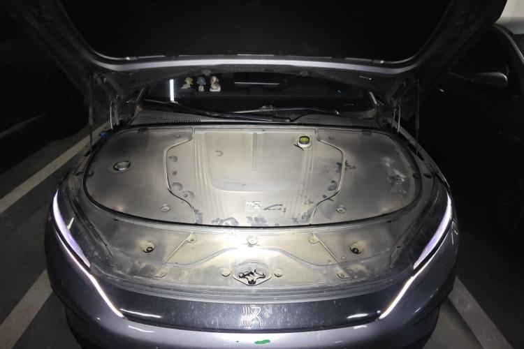 Used BYD Han 2023 EV Champion Edition 506KM Front-Wheel-Drive Premium Model Engine Bay