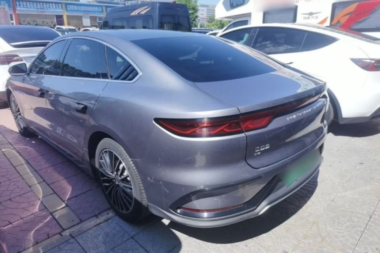 Used BYD Han 2023 EV Champion Edition 506KM Front-Wheel-Drive Premium Model Exterior 2