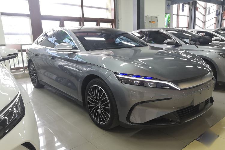 Used BYD Han 2023 EV Champion Edition 506KM Front-Wheel-Drive Premium Model Exterior 2