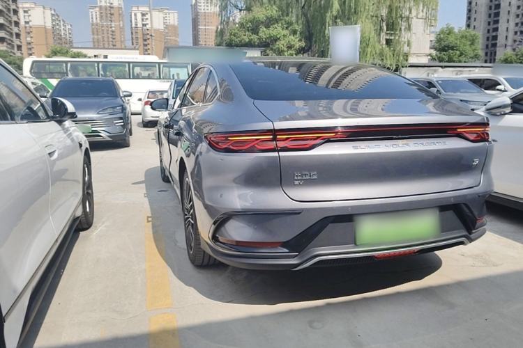 Used BYD Han 2023 EV Champion Edition 506KM Front-Wheel-Drive Premium Model Exterior 2