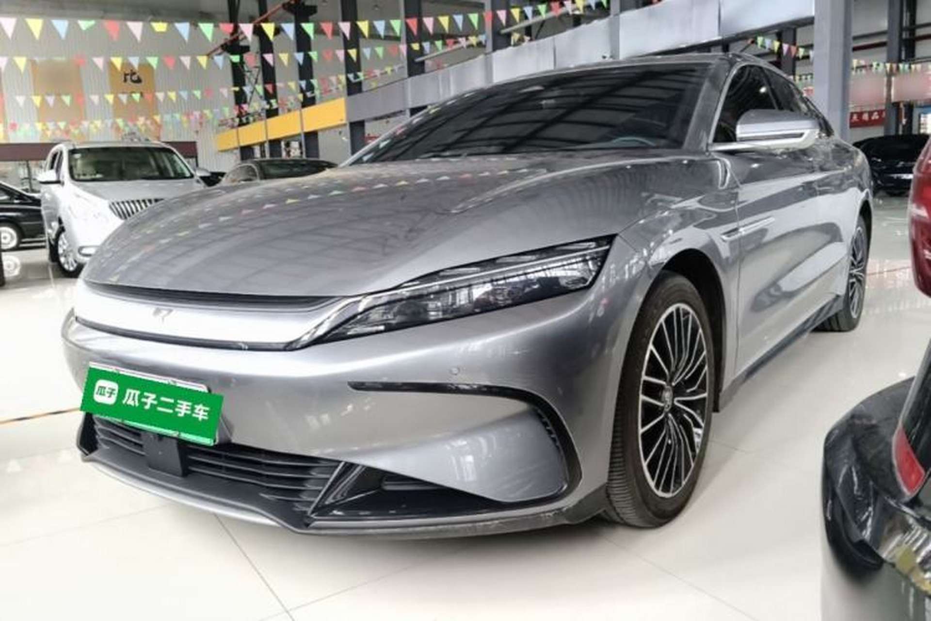 Used BYD Han 2023 EV Champion Edition 506KM Front-Wheel-Drive Premium Model Front Left 45 Deg
