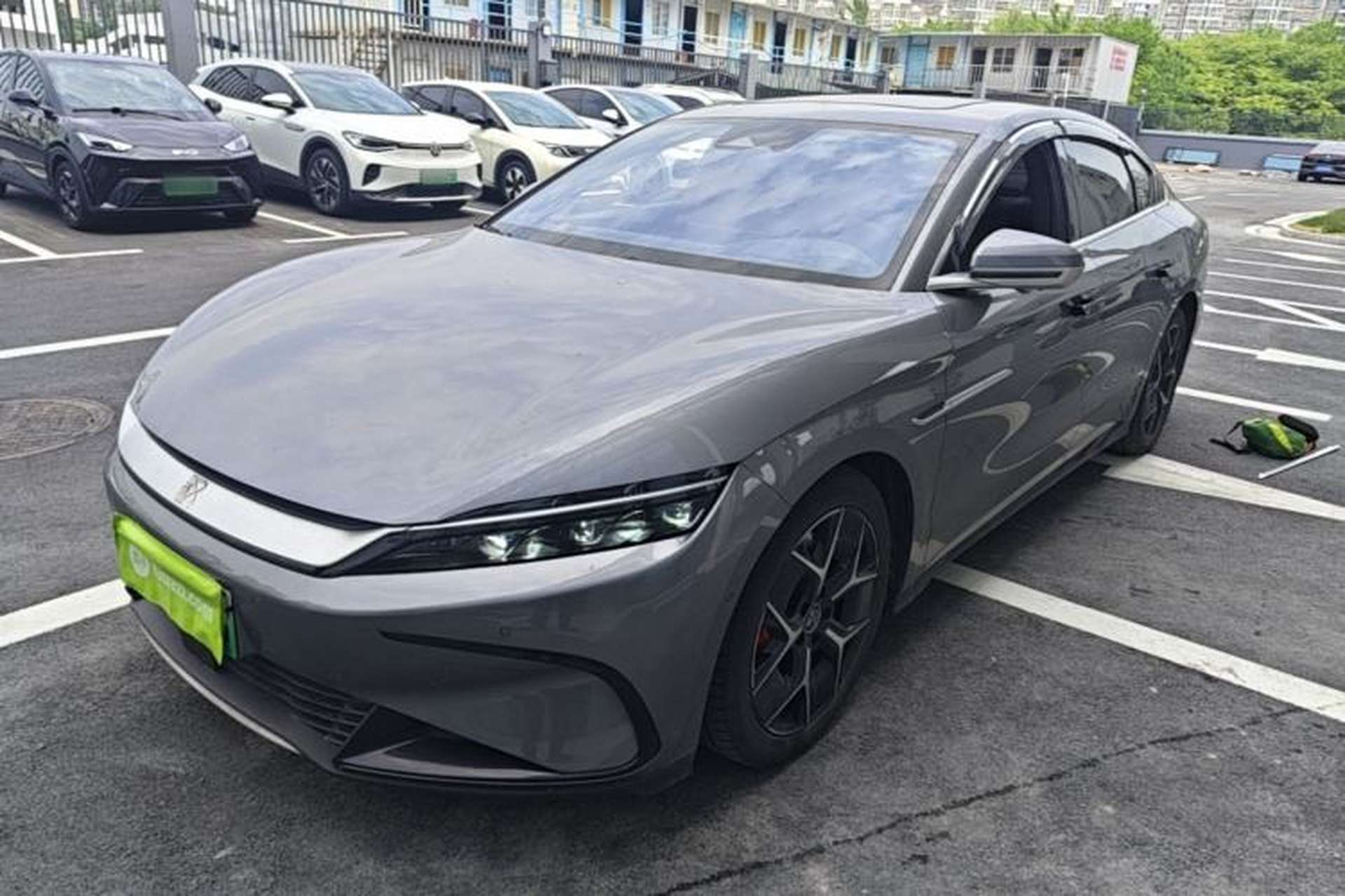 Used BYD Han 2023 EV Champion Edition 715 km Front-Drive Flagship Model Front Left 45 Deg