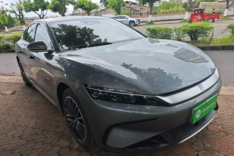 Used BYD Han 2023 EV Champion Edition 506KM Front-Wheel-Drive Premium Model Front Right 45 Deg