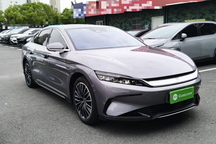 Used BYD Han 2023 EV Champion Edition 506KM Front-Wheel-Drive Premium Model Front Right 45 Deg