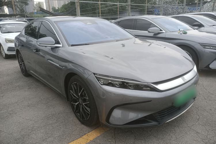 Used BYD Han 2023 EV Champion Edition 610KM All-Wheel-Drive Flagship Model Front Right 45 Deg