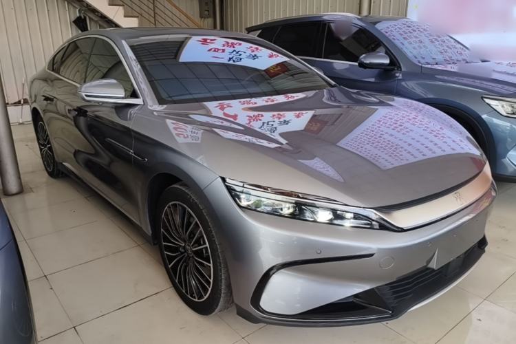 Used BYD Han 2023 EV Champion Edition 506KM Front-Wheel-Drive Premium Model Front Right 45 Deg