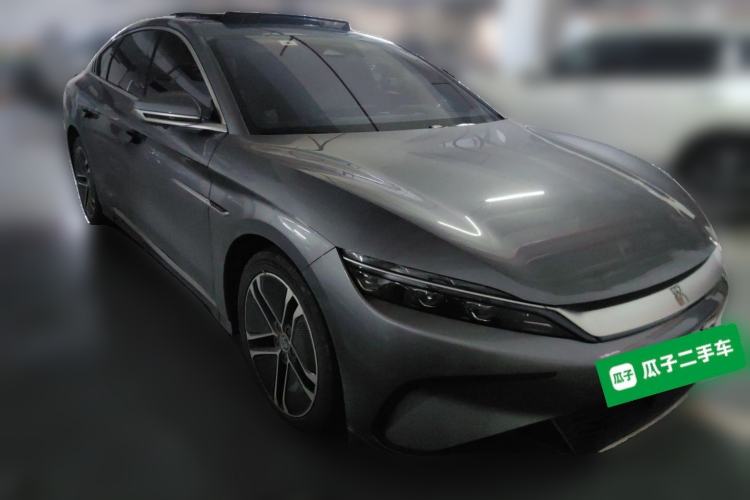 Used BYD Han 2023 EV Champion Edition 605KM Front-Drive Premium Model Front Right 45 Deg